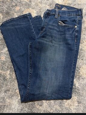 Mens Dark Blue Denim Jeans Cody James